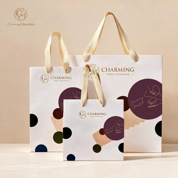 Charming 喬名巧克力 品牌專屬紙袋 送禮必備 三種尺寸