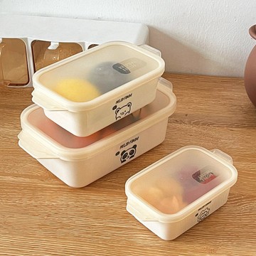 🔶台灣發貨🔶春遊必備廚房冰柜長方形保鮮盒微波耐熱塑膠飯盒野餐餐盒水果收納密封盒