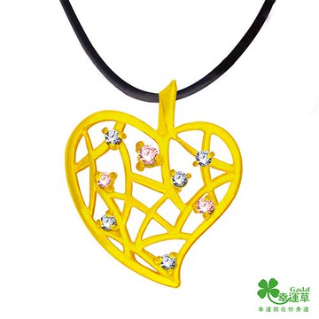 幸運草 星河 純金墜飾(女) (預購)