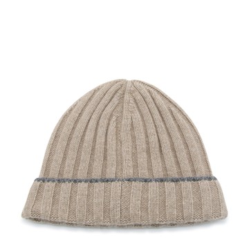 Brunello Cucinelli - Beige Cashmere Beanie
