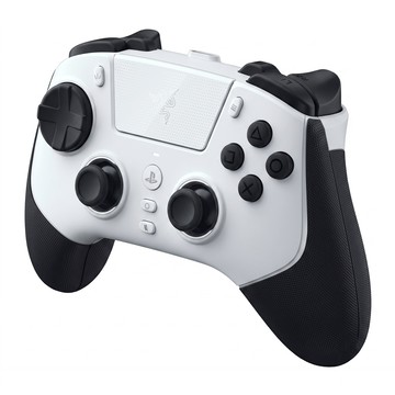 RAZER 雷蛇 Raiju V3 Pro 雙模無線搖桿 8向懸浮方向鍵 白色 PS5/PC適用  1個  RZ06-05580200-R3UA