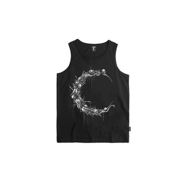 雙頭燕EKHLAS紋身師ARCS阿克斯刺青暗黑搖滾哥特朋克暗月街舞背心