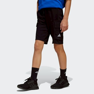 【adidas 愛迪達】 ESSENTIALS 運動短褲 童裝 JC9768