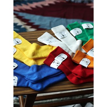 BEEFF男女情侶 彩色美式街頭潮流毛圈毛巾底滑板高筒運動長襪無骨