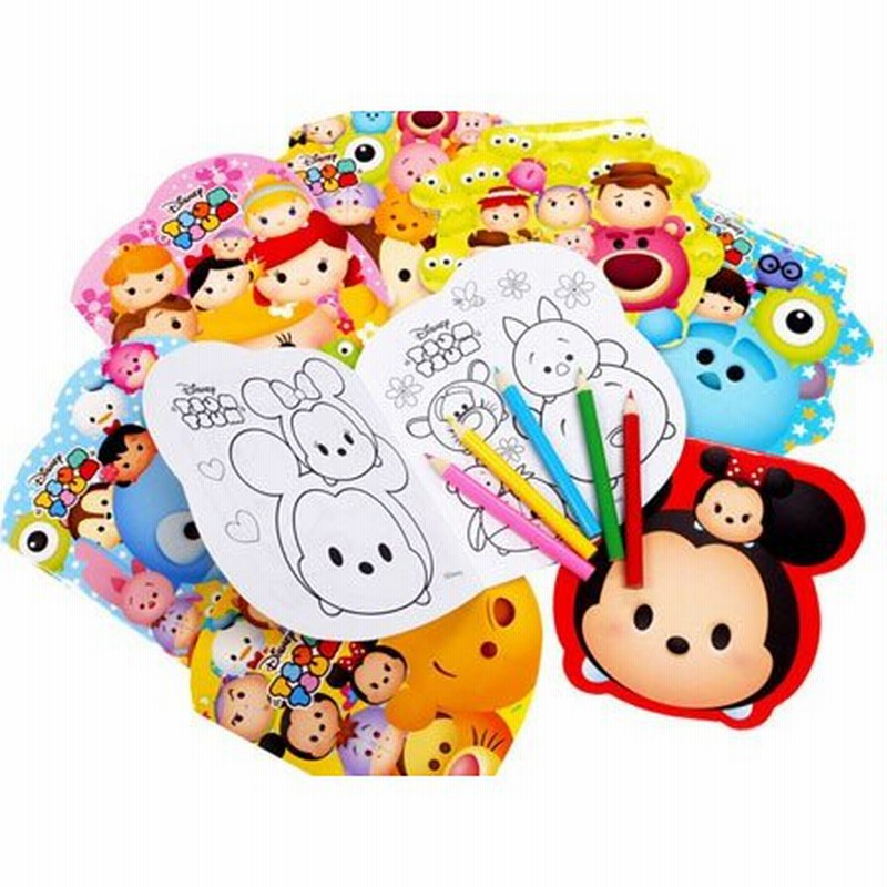 セット文具 ツムツム ぬりえセット 25入り 通販 Lineポイント最大0 5 Get Lineショッピング