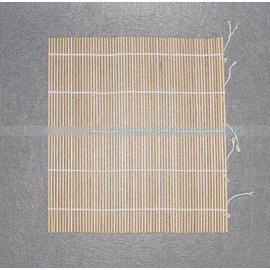 【壽司簾-竹木-本色-24*24cm-3張/組】紫菜包飯必備工具 本色壽司卷 壽司簾 壽司席(24*24cm)，3張/組-8001003