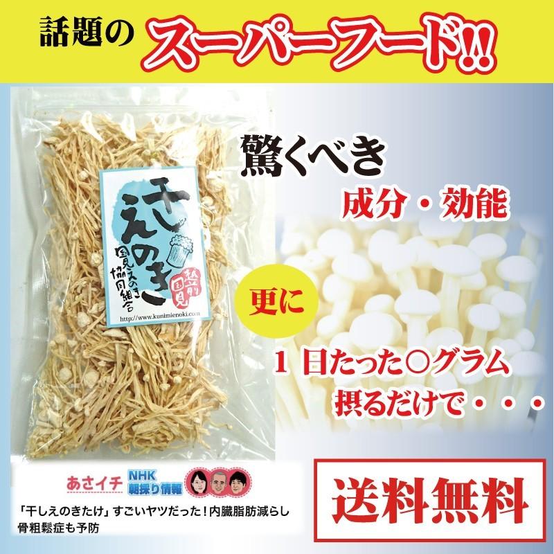 干しえのき　無添加　40ｇ×2袋　越前国見産　驚きのパワー　LINEショッピング