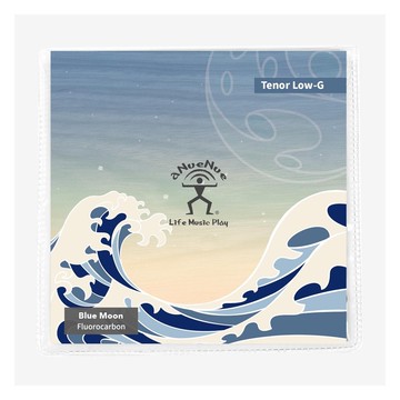 日本製 aNueNue 烏克麗麗弦 AS BMT Low G 26吋 藍色氟碳纖維 藍月亮弦【黃石樂器】