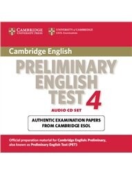 Cambridge Preliminary English Test 4 Audio CDs (2) (1版) ESOL  Cambridge