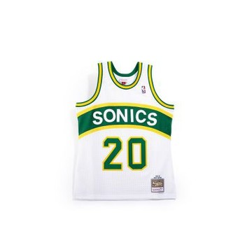 Mitchell & Ness NBA 球衣 1994-95 Home 超音速 白 MNSWJ-G2301B [現貨]