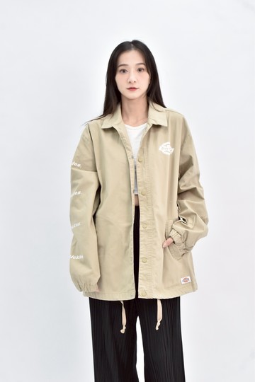 (XL) dickies 棉質純棉卡其棕色外套