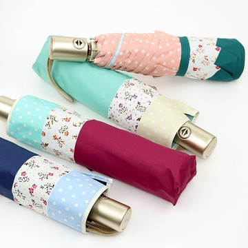 【和風花穗】省力輕量自動傘‧日式小碎花/文創版降溫傘