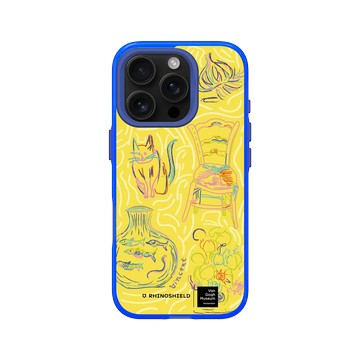 iPhone 16 Pro Clear 激光藍 - Van Gogh Museum - 現代素描 - 圖案