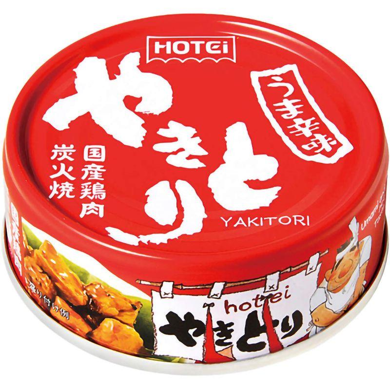 ホテイフーズ やきとり うま辛味 75g×48缶セット