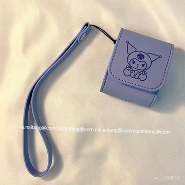 ✨限時特惠✨庫洛米皮套適用於AirPods1/2代保護套pro3代蘋果無綫藍牙耳機套