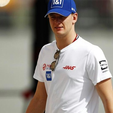 2022新款F1賽車服哈斯車隊T恤圓領男士短袖襯衣POLO衫工作服透氣