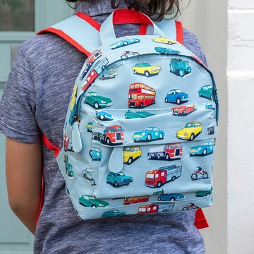 Rex LONDON 兒童後背包(車輛圖鑑)