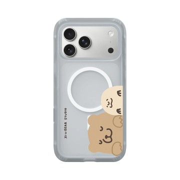 iPhone 17 Pro Max AirX 流變灰 - 咻咻熊 XiuXiubear - 熊與泥