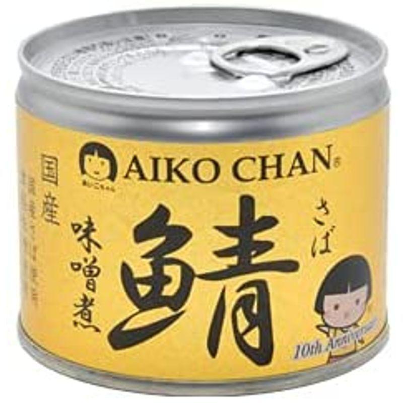 伊藤食品 AIKO CHAN 鯖 味噌煮 6号缶 190g×24個入