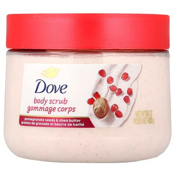 Dove, 身體去角質，石榴籽和乳木果油，15 盎司（425 克）