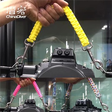 尾貨AturDive 潛水相機提繩防水殼提手繩編織提把燈臂握把防丟繩