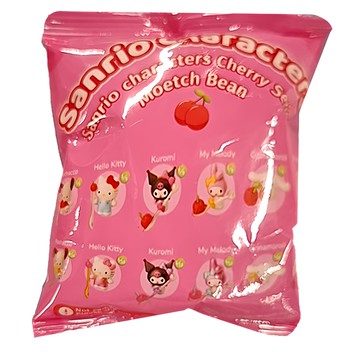 三麗鷗 櫻桃果果系列萌趣豆  2.5cm  粉色  1入