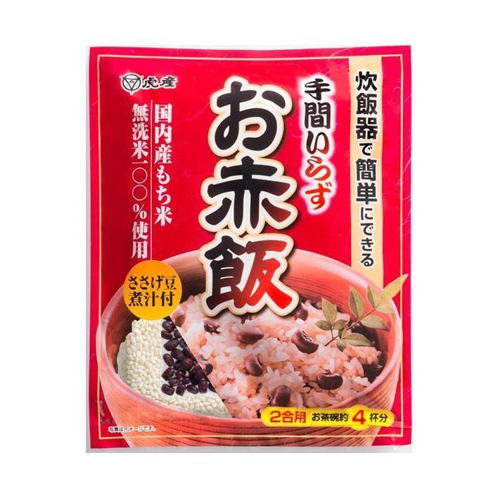 虎屋産業 手間いらずお赤飯 350g×10個入×(2ケース)｜ 送料無料