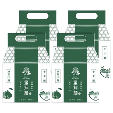 金拌麵 經典油蔥手工麵 120g  16包