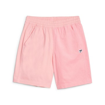 【全館滿額折】 Puma 粉色 Downtown 燈心絨 拼接材質 代言款 運動 短褲 男款 H5982【新竹皇家62128863】