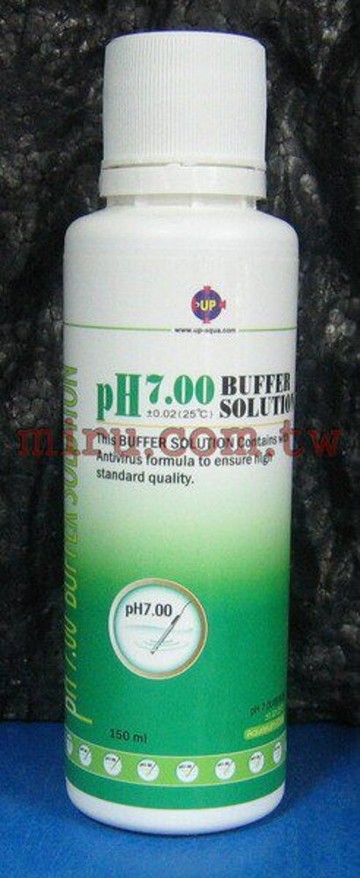 【西高地水族坊】UP雅柏 酸鹼值PH校正液【PH7.00】150ml-PH酸鹼測試電極用