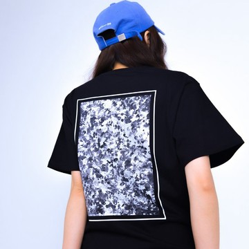 Yen's Gallery 【黑白迷彩】厚磅上衣 / 落肩上衣 / 原創服飾