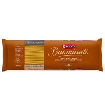 義大利Granoro Dedicato 2分鐘快煮義大利直麵 (箱購)500g*20