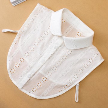 女性服飾配件假領子女百搭假領襯衫純棉裝飾領荷葉邊假衣領白色襯衣