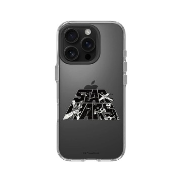 iPhone 16 Pro Clear 透明 - 迪士尼-星際大戰 Star Wars - Spaceship Logo-經典