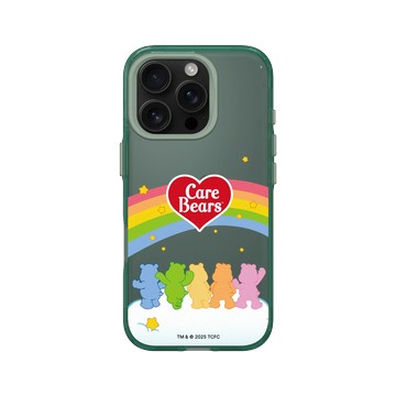 iPhone 16 Pro Clear 憂墨綠 - Care Bears - We are together