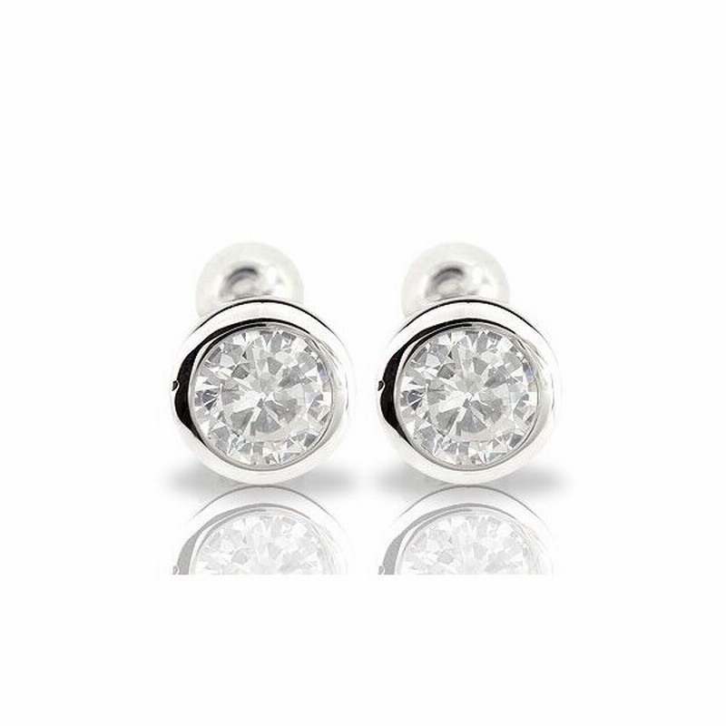 ピアス メンズ ダイヤモンド ピアス スタッドピアス ホワイトゴールドk18ダイヤモンド 1 0ct 18金ダイヤ 男性用 宝石 送料無料 通販 Lineポイント最大0 5 Get Lineショッピング