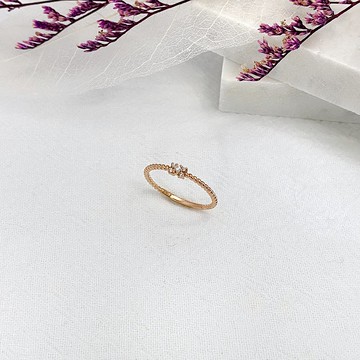 14K | 精靈織花_戒指