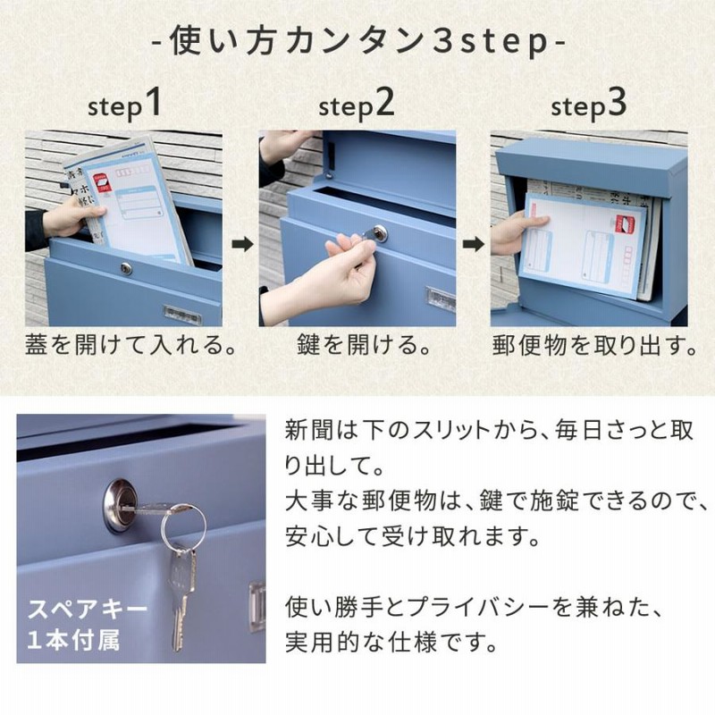 銅職人 モダン 壁掛け 郵便受け  物入れ デザイン家具 銅職人 モダン 壁掛け 郵便受け 物入れ デザイン家具（ポスト