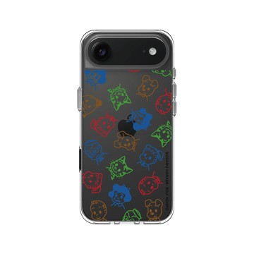 iPhone Air Clear Case（相機按鈕） 透明 - OSAMU GOODS - 多彩系列-角色大集合