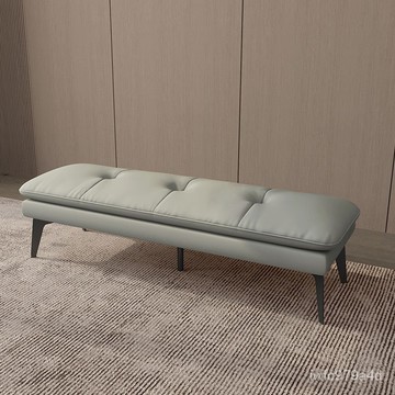 【免運 可開統編】意式輕奢臥室床尾凳簡約客廳沙髮凳衣帽間服裝店換鞋凳長條沙髮凳