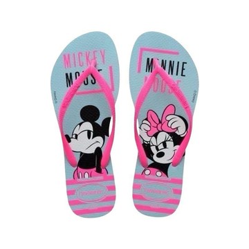 榮榮鞋坊 Havaianas 哈瓦仕【 現貨不用等 正品正貨 】女拖鞋 米奇米妮人字拖 夾腳拖 4141203-2404