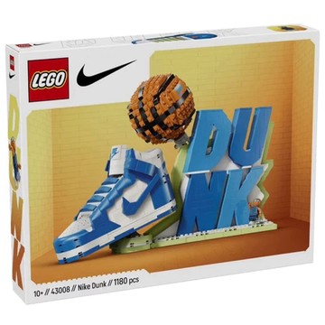 ||高雄 宅媽|樂高 積木| LEGO“43008 Nike Dunk 北卡藍 籃球人“
