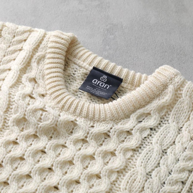 Aran Woollen Mills アランウーレンミルズ セーター Traditional Aran