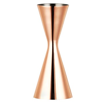 一體式盎司杯/量酒器 Set 30/60ml 304不銹鋼  玫瑰金色  1個