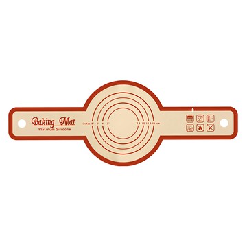 矽膠雙耳烤墊 紅色  560 x 210 x 0.7mm  1個