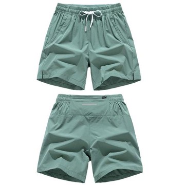 冰絲短褲男夏季薄款寬松大碼速干褲健身跑步透氣運動休閑三分褲男