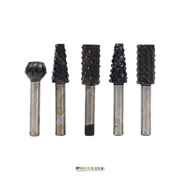 【奇暢】台灣製 木工旋轉锉刀 5件組 旋轉锉 螺旋銼 木工銼刀 雕刻刀 滾磨刀 電鑽【T151】