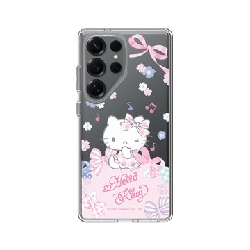 Galaxy S25 Ultra Clear 透明 - 三麗鷗-Hello Kitty - 夢幻蝴蝶結