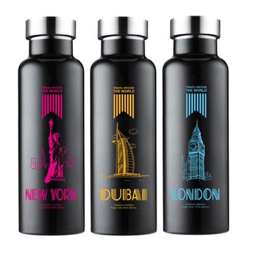 【Driver】長效全鋼蓋保溫瓶保溫杯黑色600ml