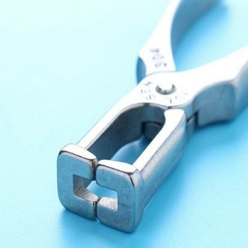 拉鍊鉗子乾洗店修理拉鍊用老虎鉗中空鉗工具夾拉鍊修理器拉鍊爆款